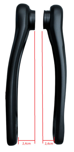 Fsa bike kurbelarme - 745, b
